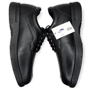 NWT Drew Walker II Oxford Shoes Size 10 4W Black Leather Orthopedic Dri-Lex NWT Drew Walker II Oxford Shoes Size 10 4W Black Leather  main image 3